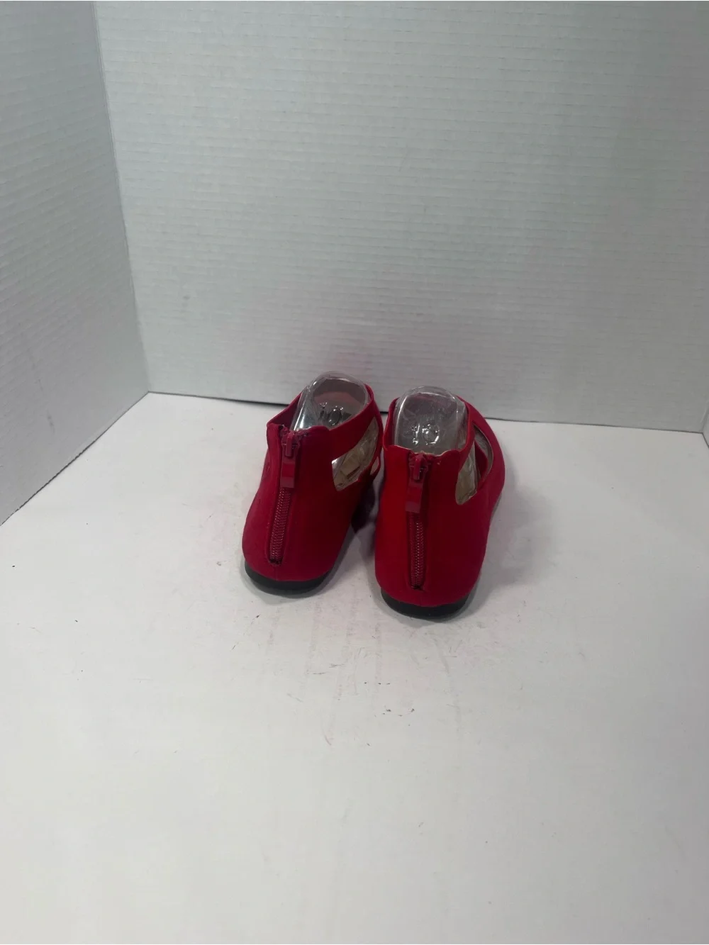 Dream Pairs Red Cross-Strap Ballet Flats